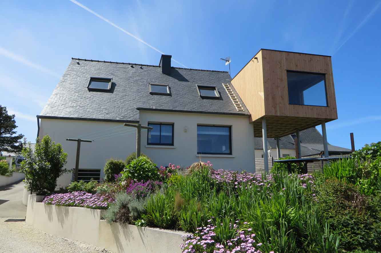 extension en bois