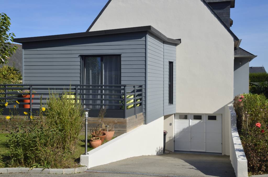 extension ossature bois Landéda