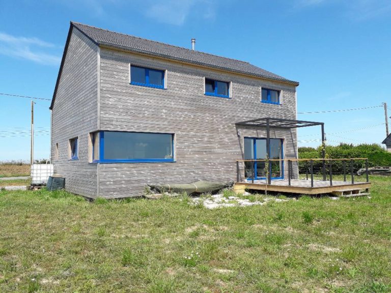 maison en bois Plouider