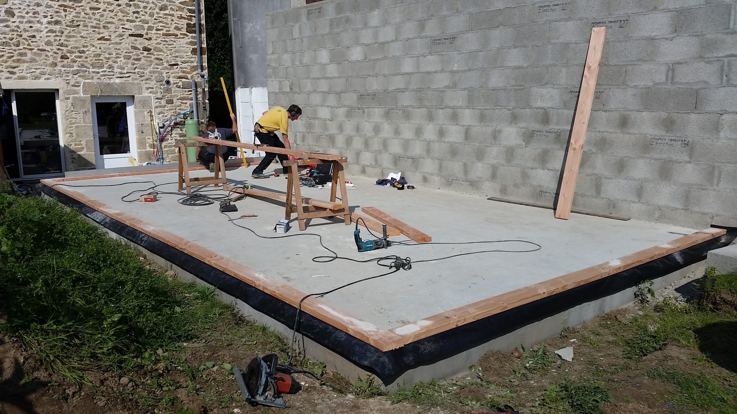 extension ossature bois landeda
