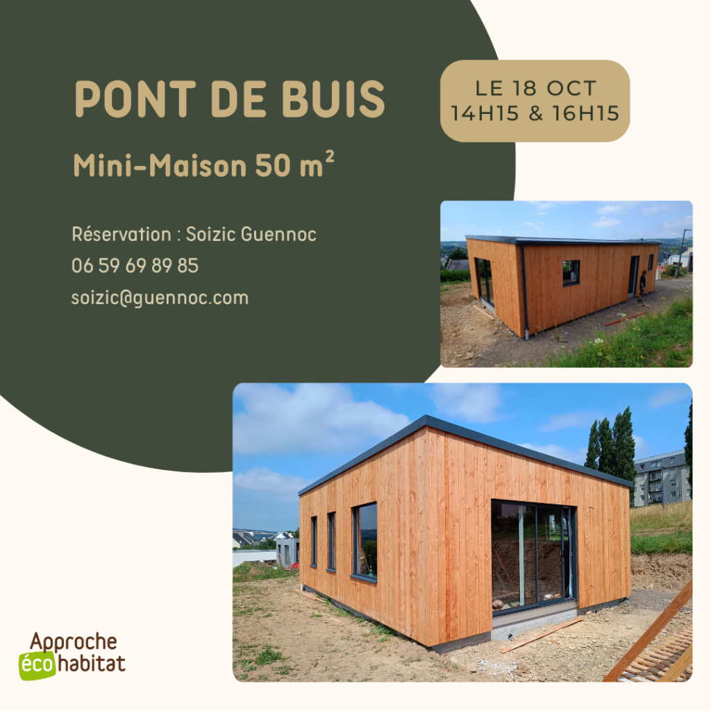 Porte ouverte Approche Ecohabitat 2025 - Scop l'Acacia