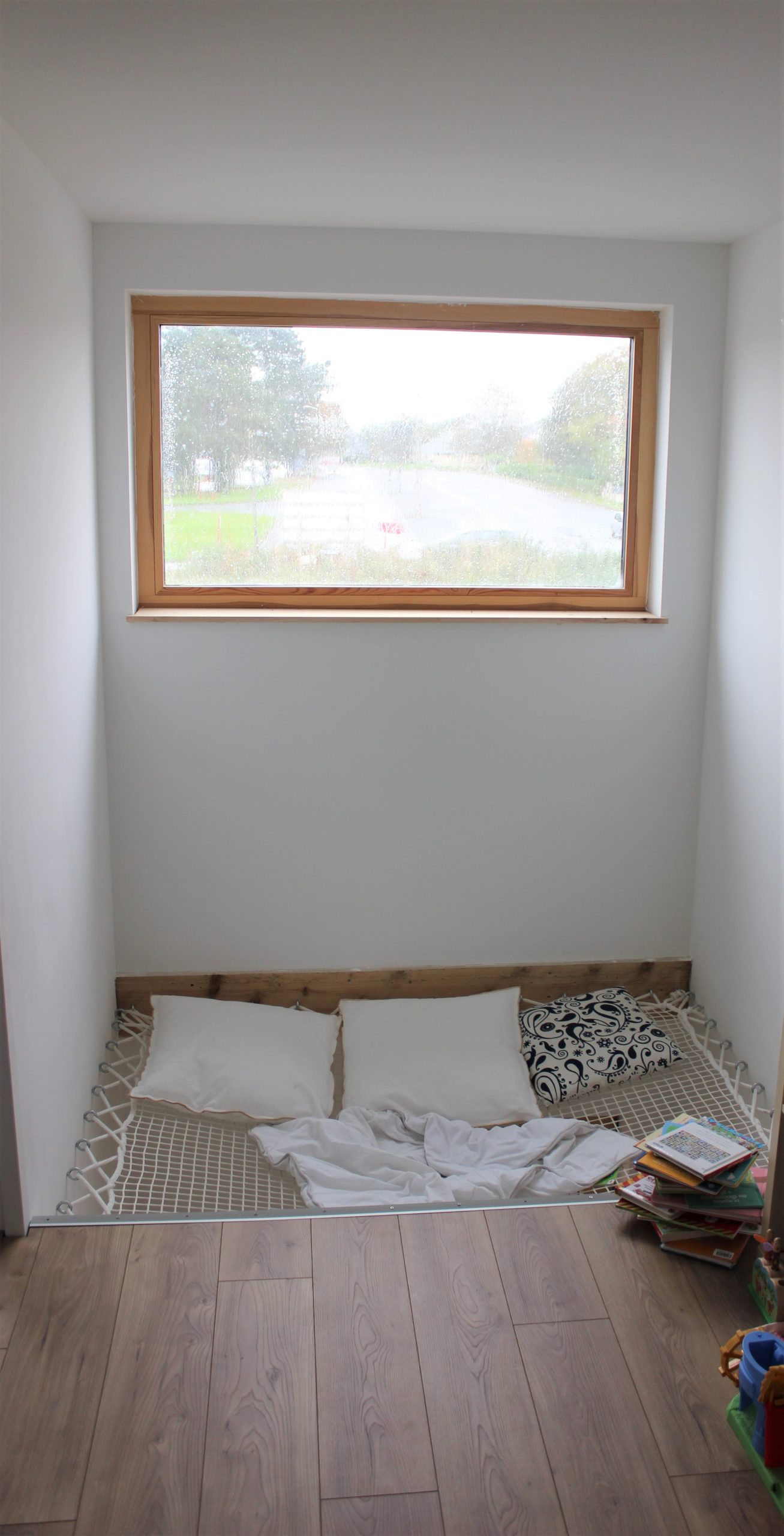 Filet relaxation maison bois