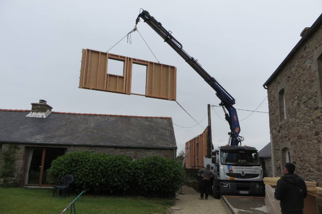 extension ossature bois lannilis