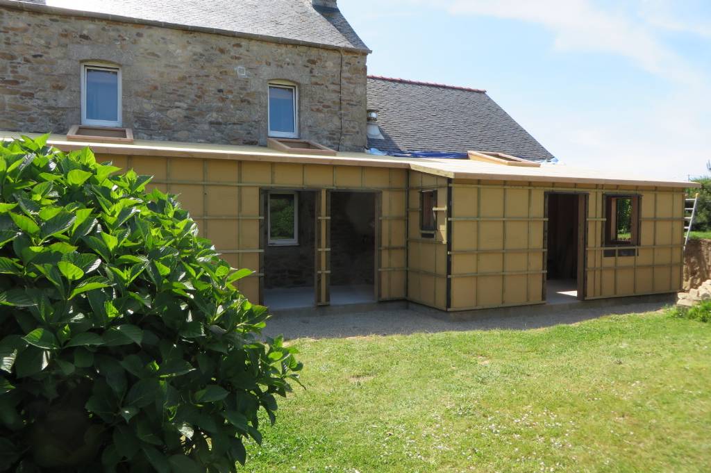 extension ossature bois lannilis