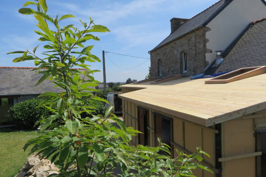 extension ossature bois lannilis