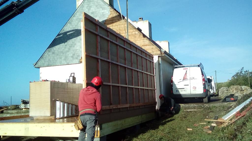 extension ossature bois scop l'acacia