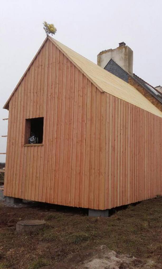 extension ossature bois