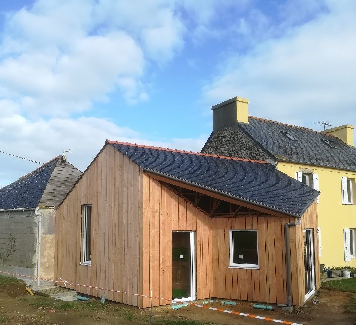 extension ossature bois