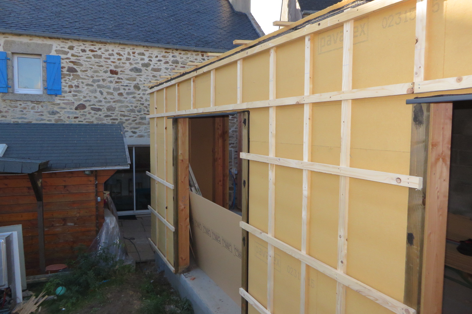 extension ossature bois landeda