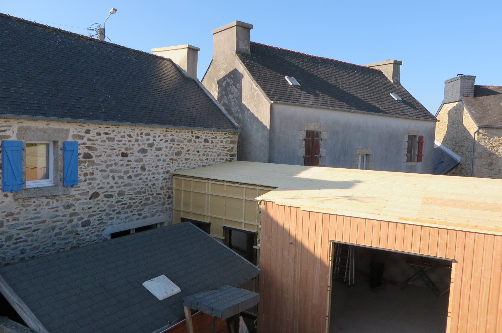 extension ossature bois landeda
