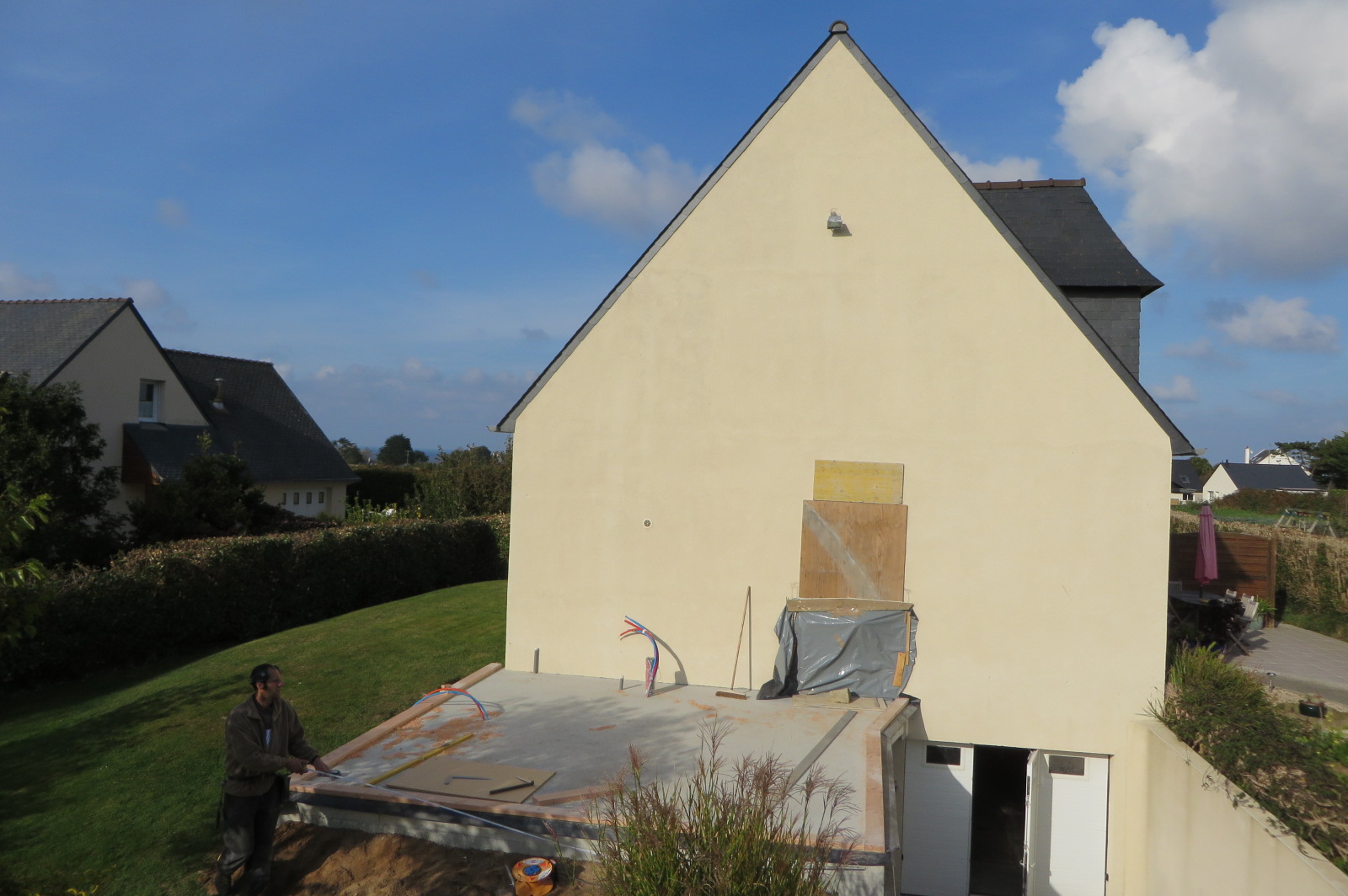 extension maison ossature bois scop l'Acacia