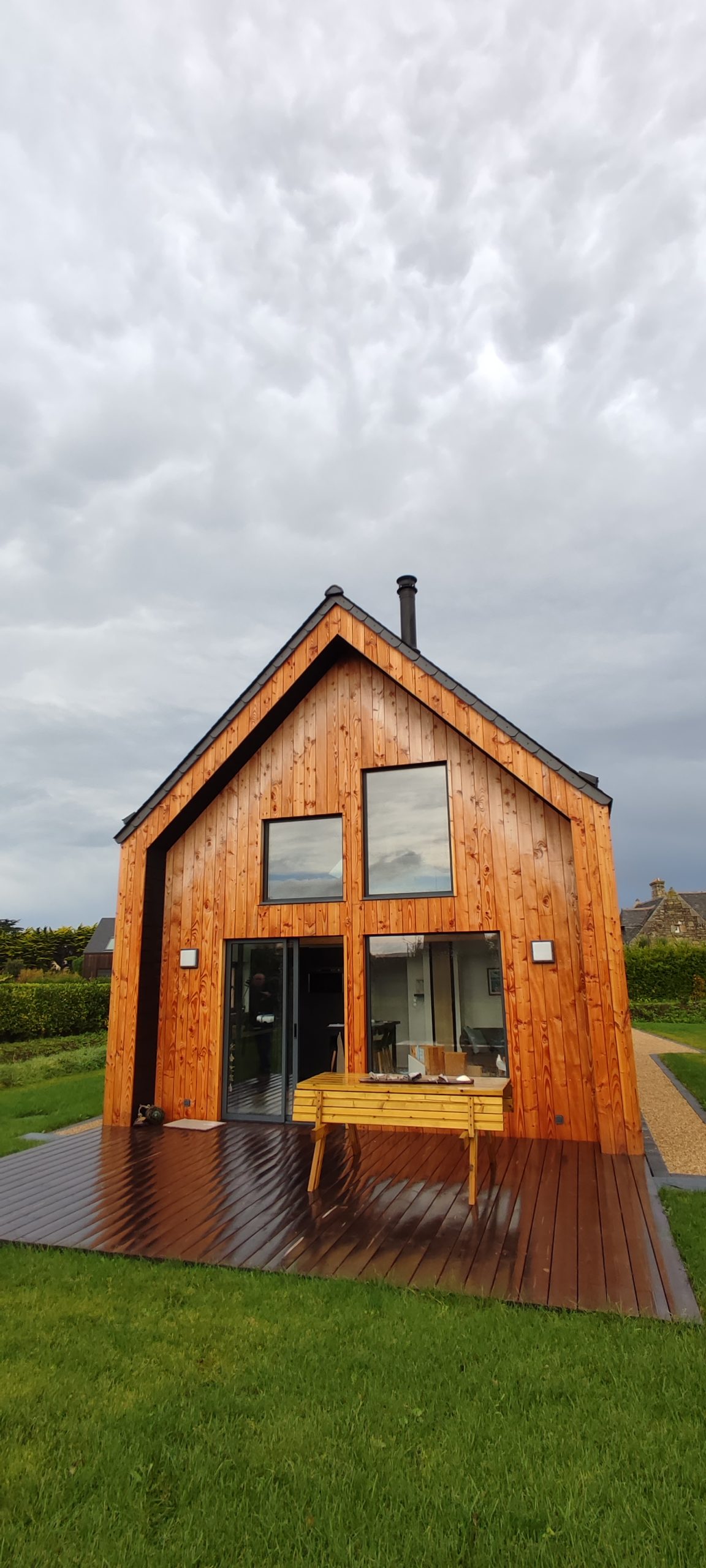 micro maison ossature bois brignogan