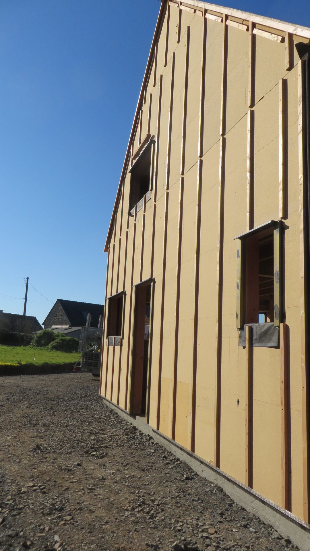 maison ossature bois landeda