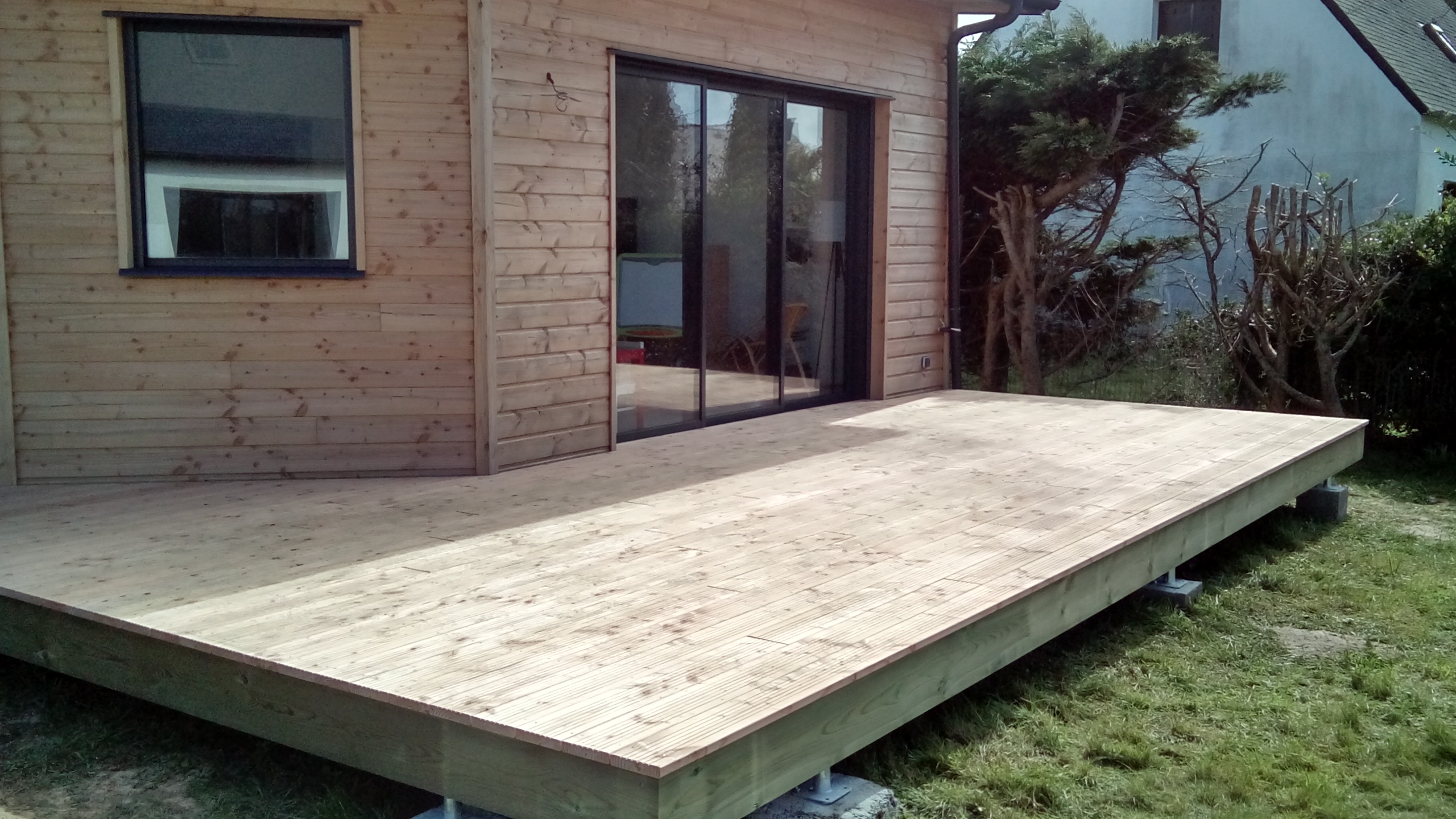 Terrasse bois Finistère Landéda