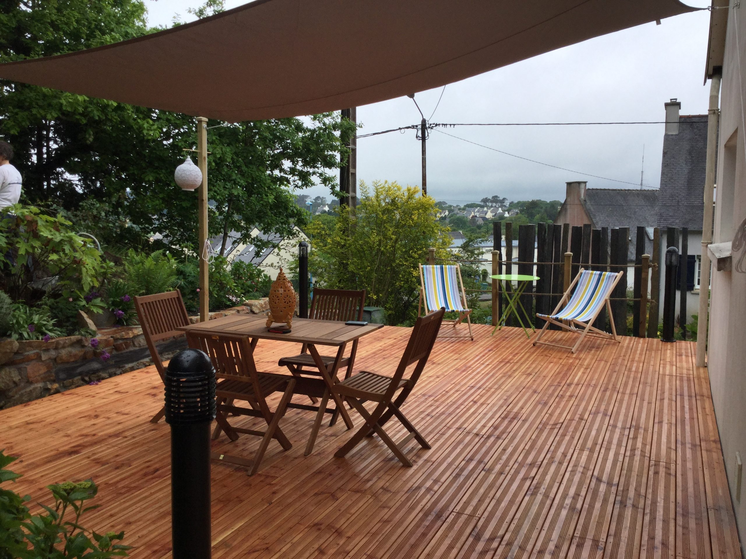 Terrasse bois douglas