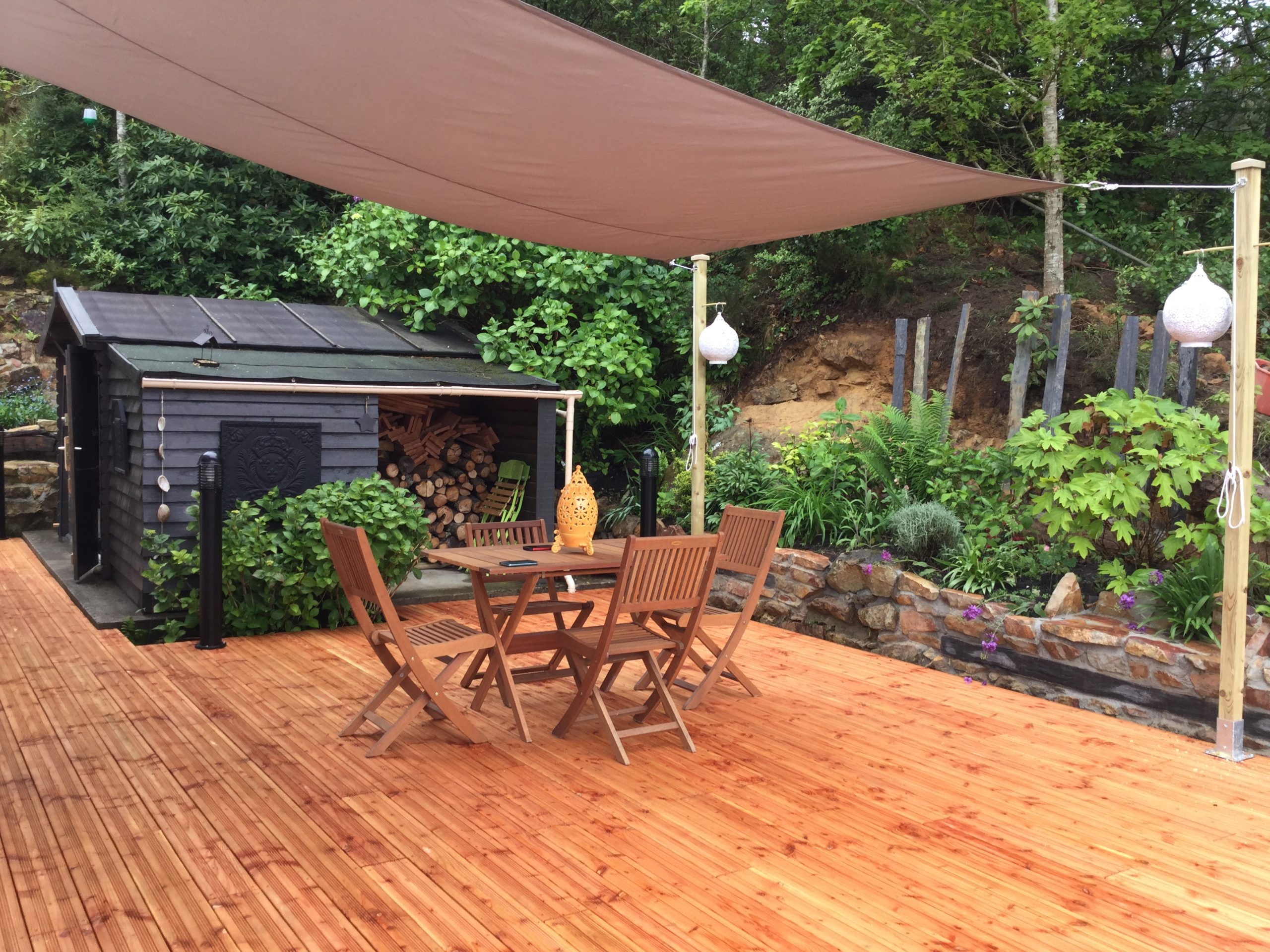 Terrasse bois douglas