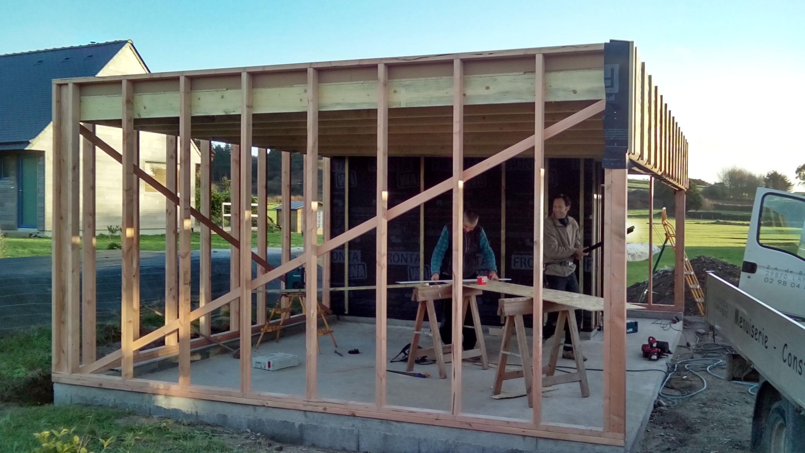 carport bois landeda