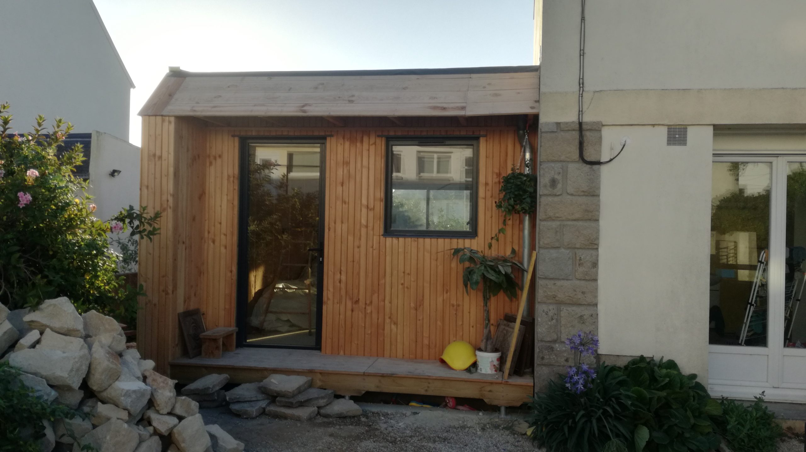 extension ossature bois scop l'acacia