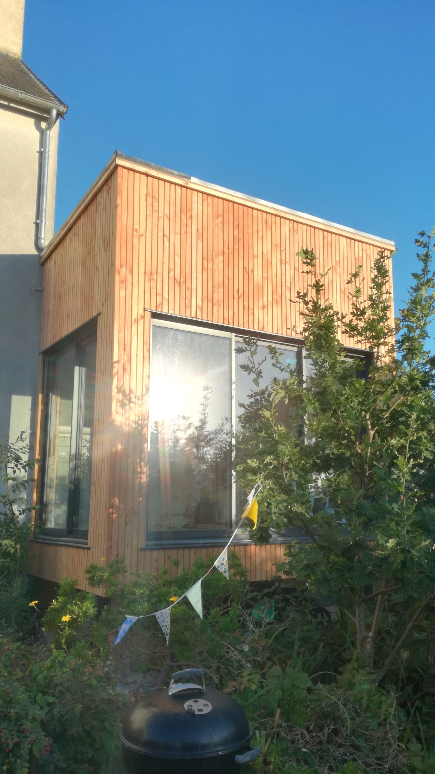 extension ossature bois scop l'acacia