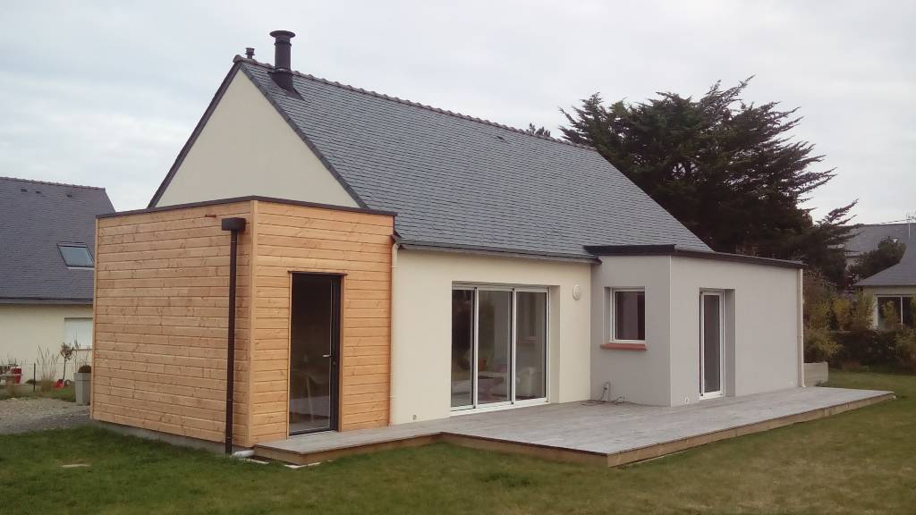 Extension ossature bois