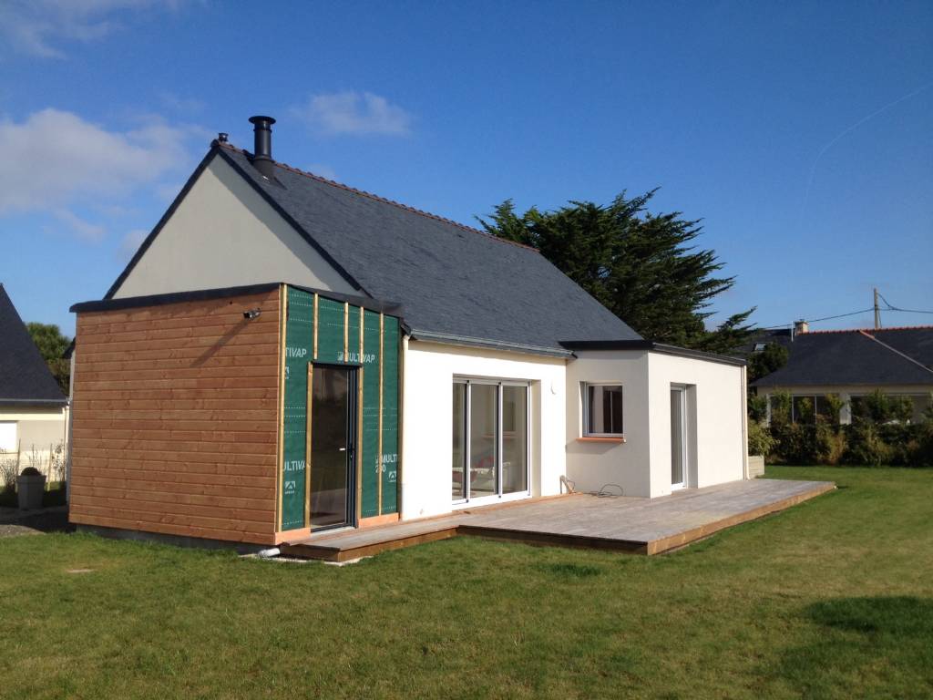 Extension ossature bois