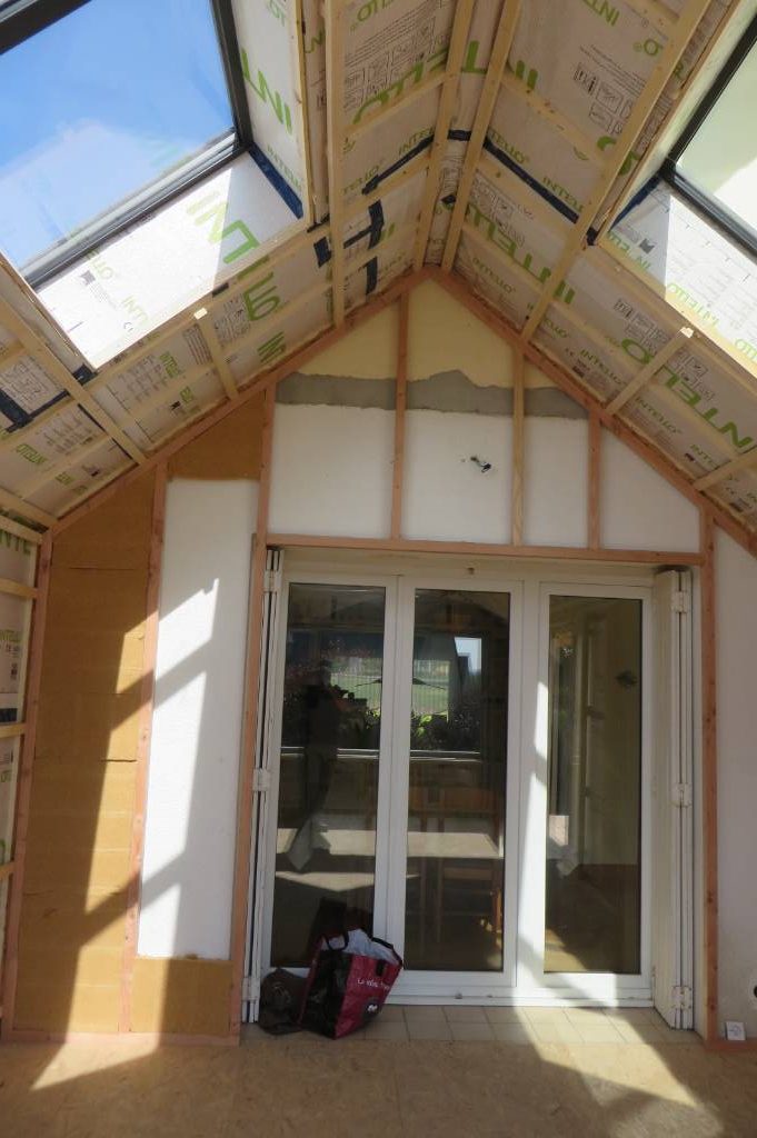 Isolation en laine de bois