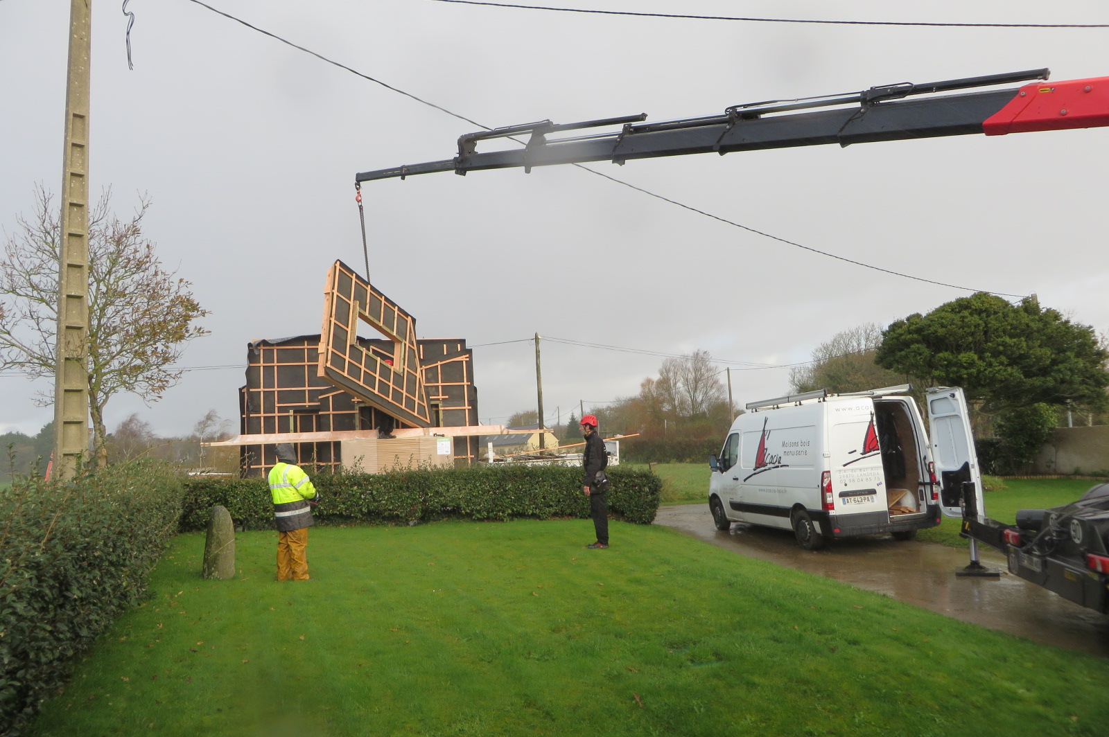 extension ossature bois