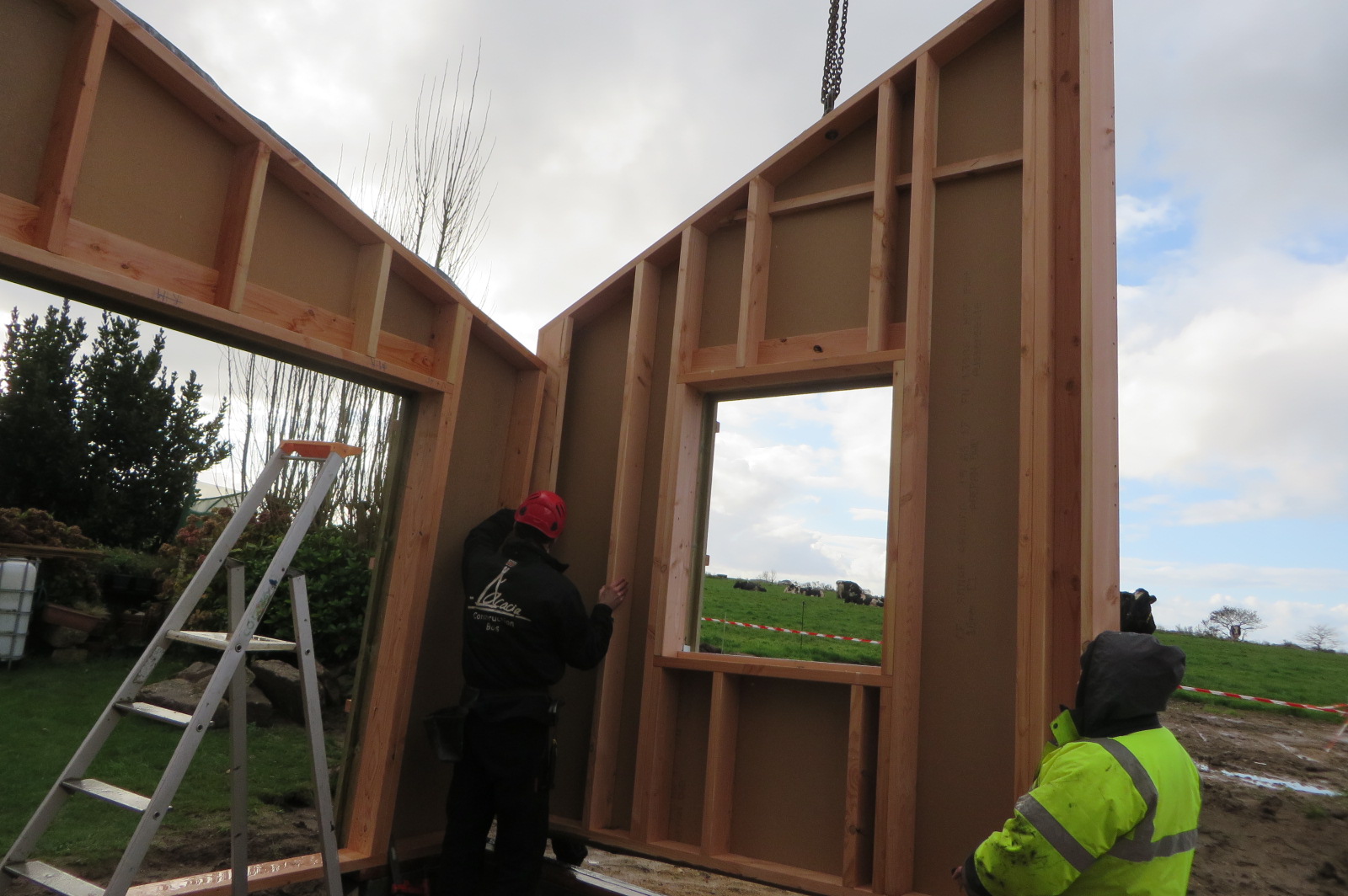 extension ossature bois