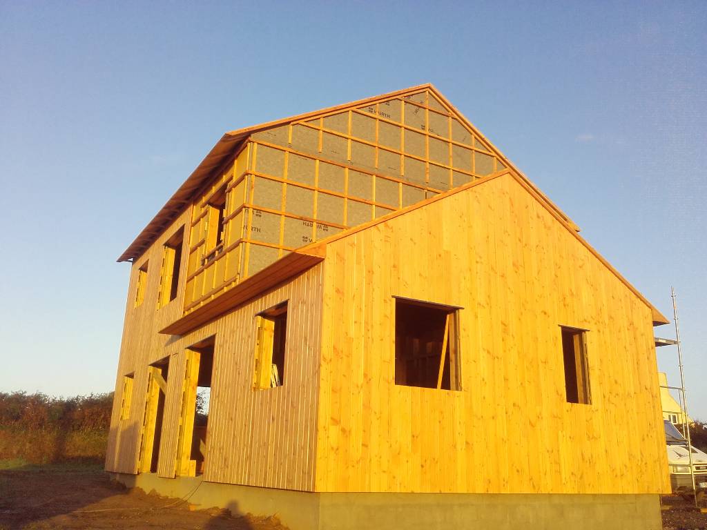 maison ossature bois scop l'acacia