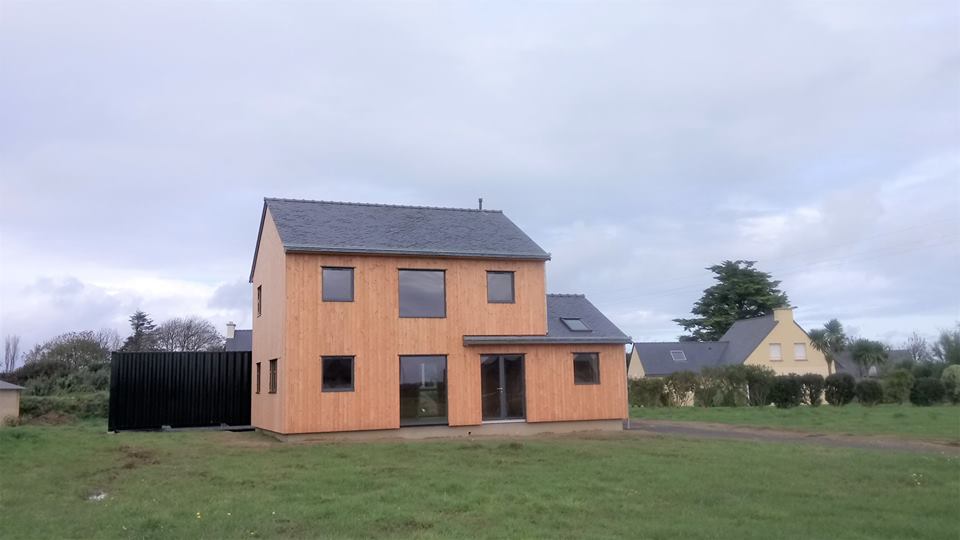 maison ossature bois scop l'acacia