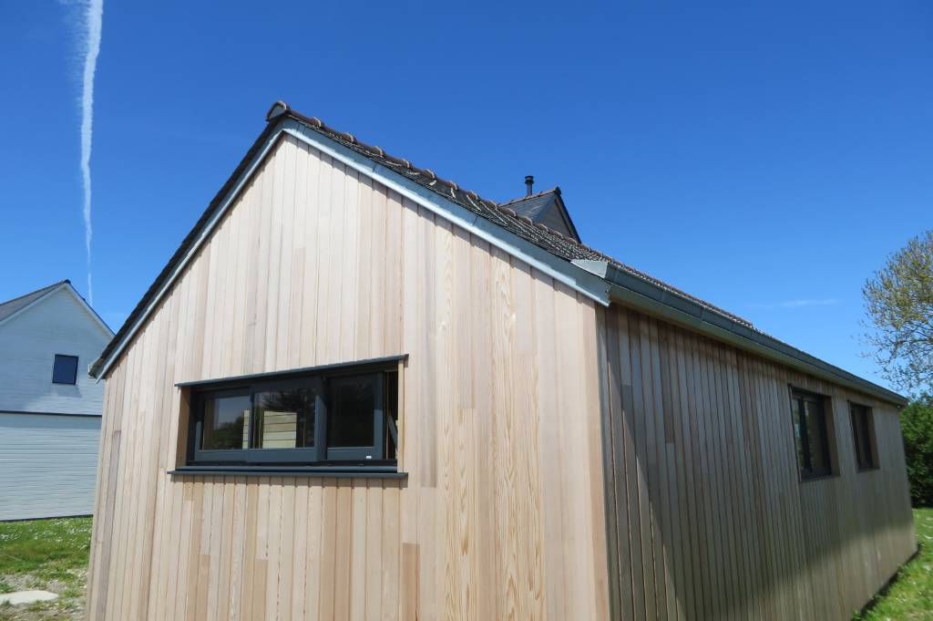 Maison ossature bois landeda