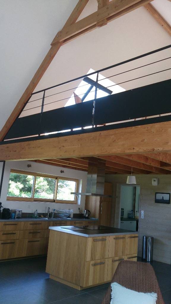 Maison ossature bois landeda
