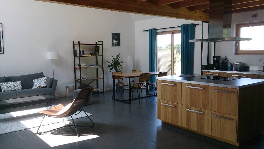 Maison ossature bois landeda