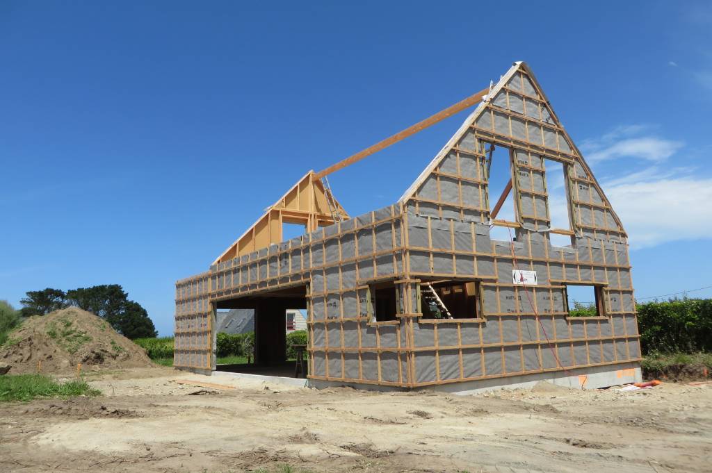 maison ossature bois landeda
