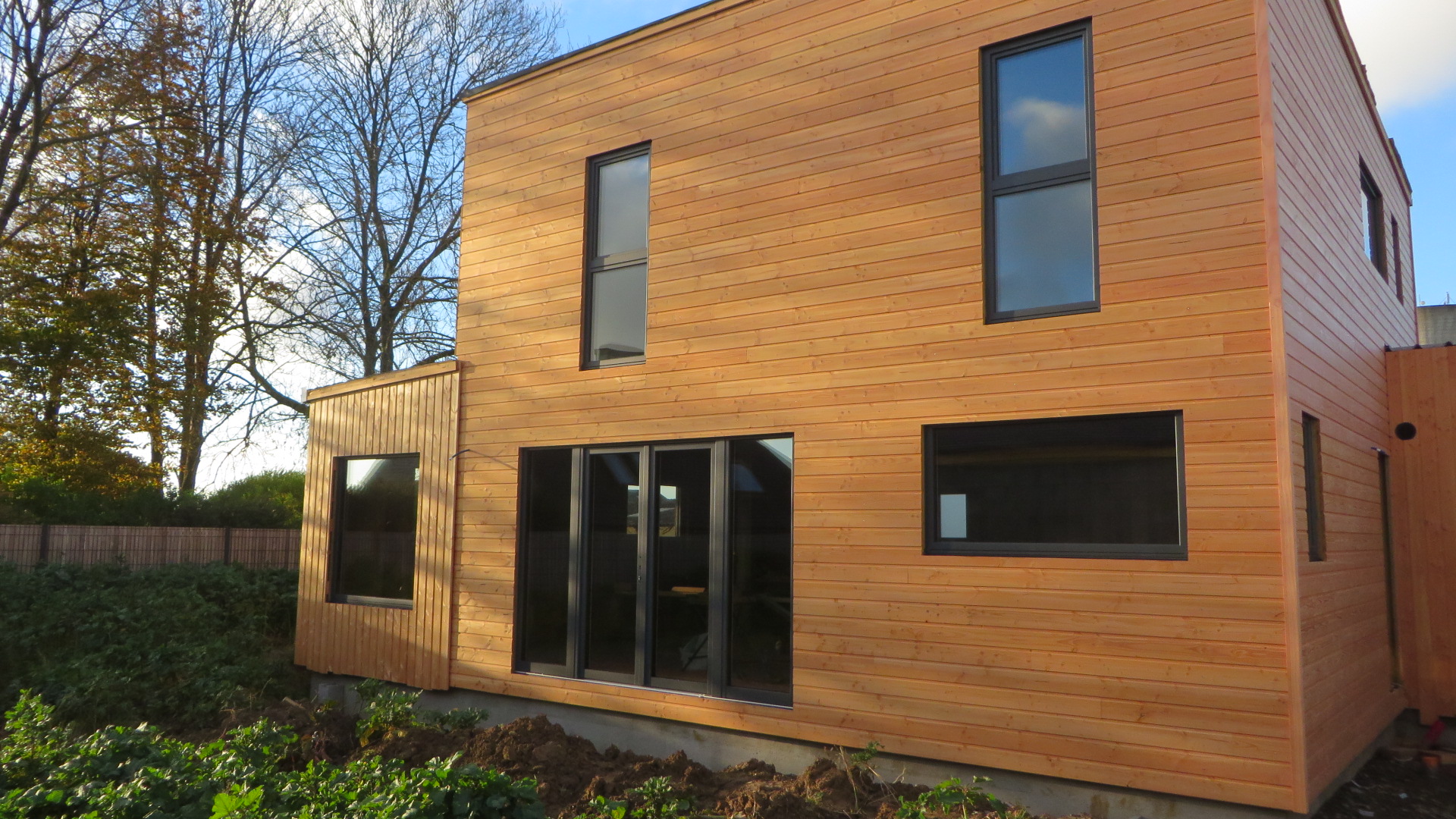 maison étage ossature bois