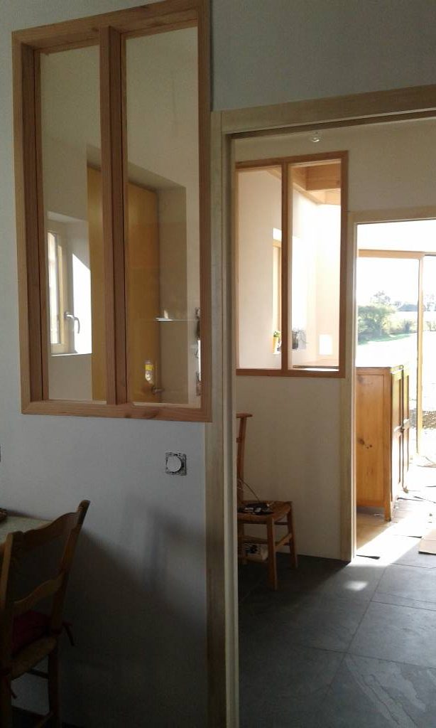 verrière maison ossature bois