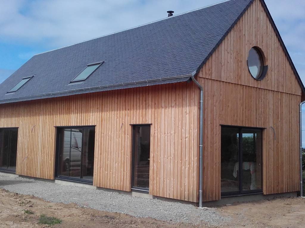 maison ossature bois plouguerneau scop l'acacia