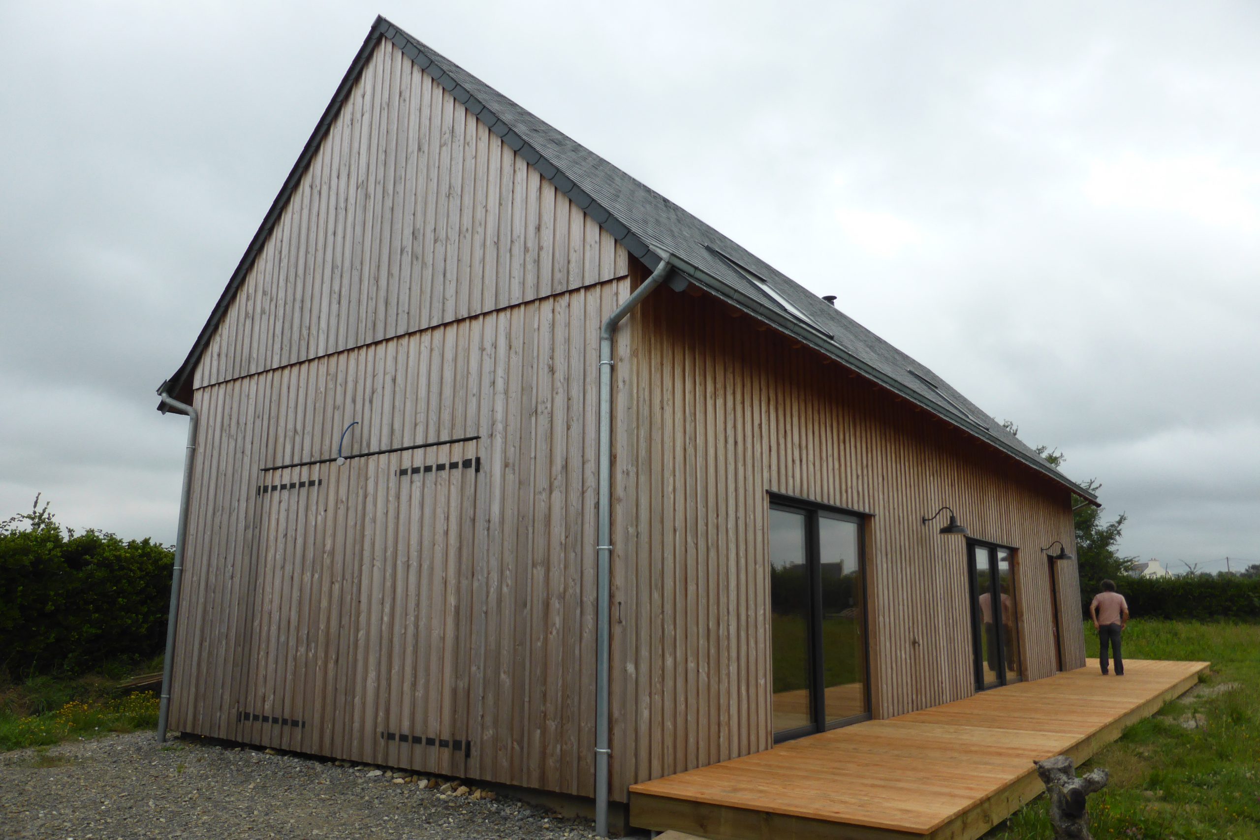 maison ossature bois plouguerneau scop l'acacia