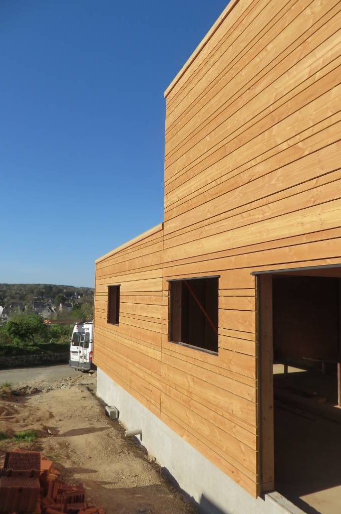 bardage douglas largeurs variables