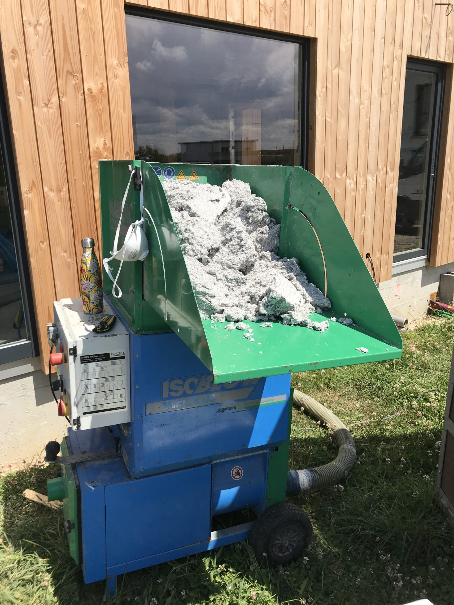 isolation en ouate de cellulose