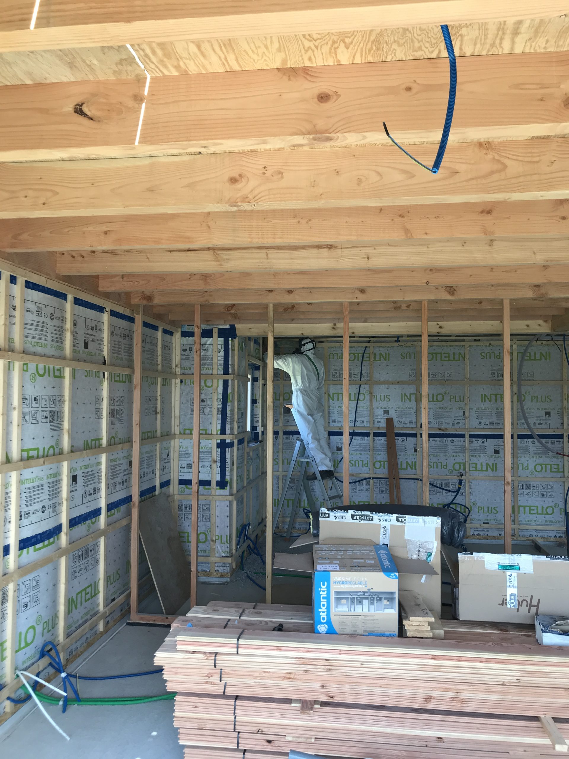 isolation en ouate de cellulose