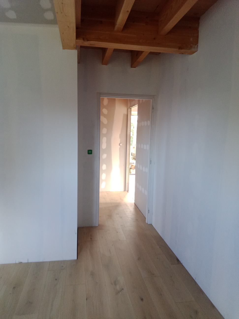 aménagement intérieur maison ossature bois