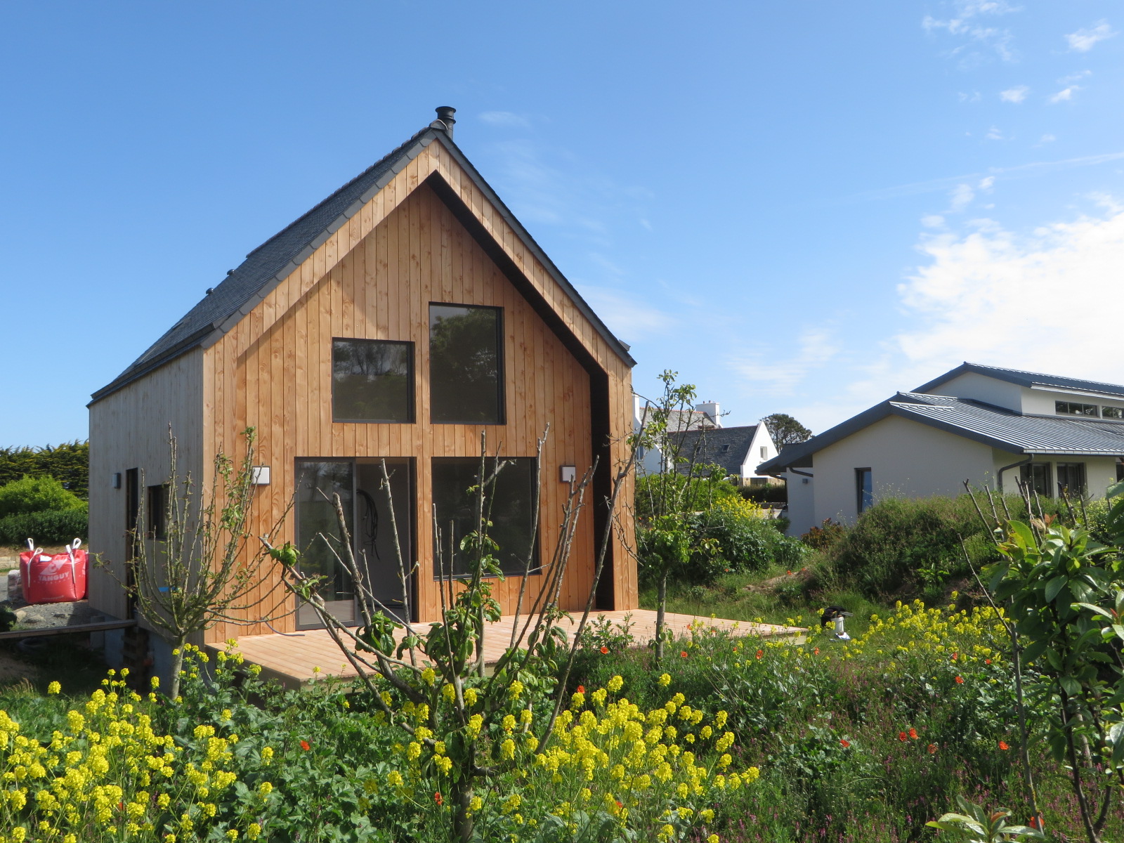 micro maison ossature bois brignogan