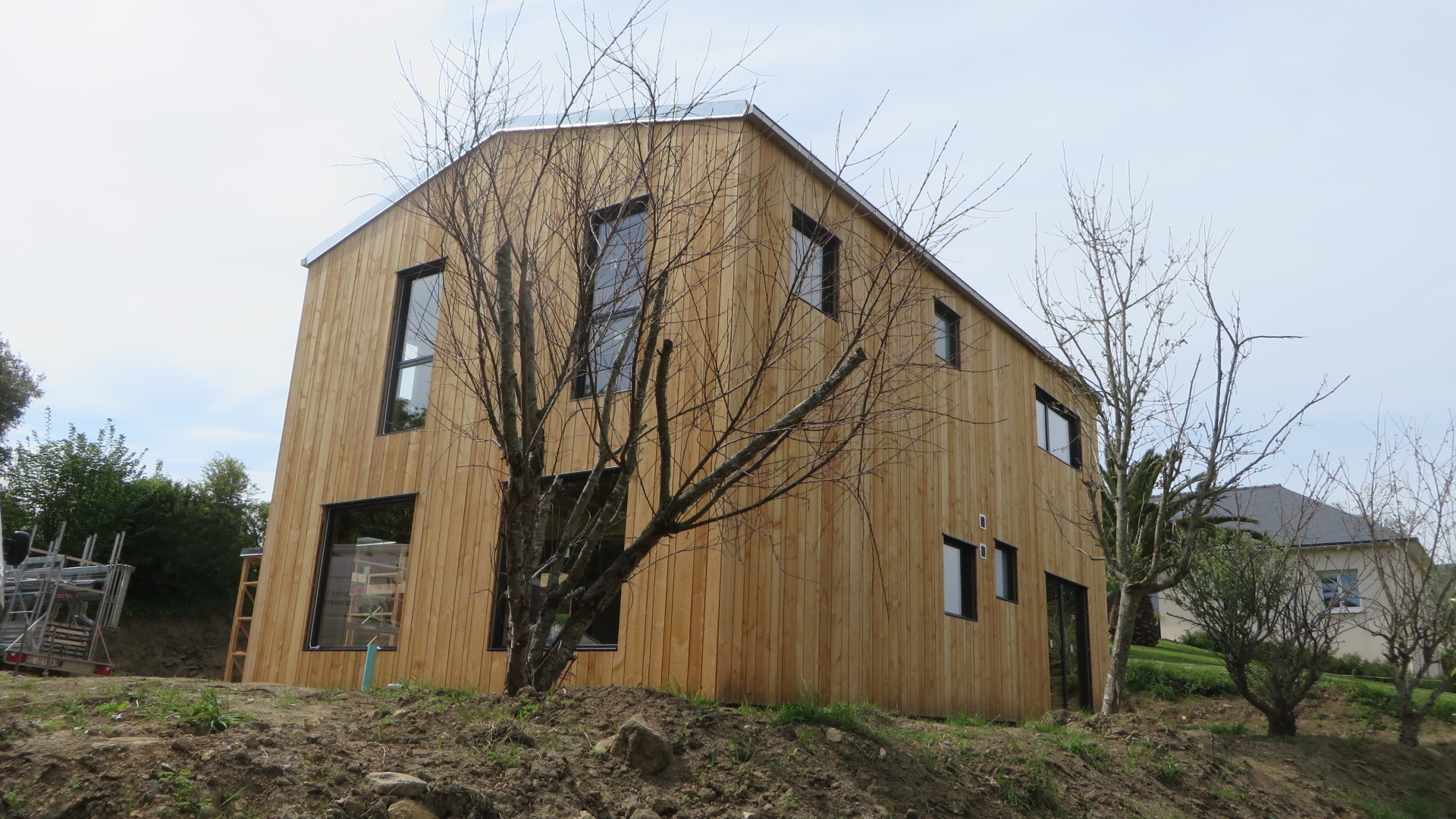 Jardin d'hiver maison ossature bois