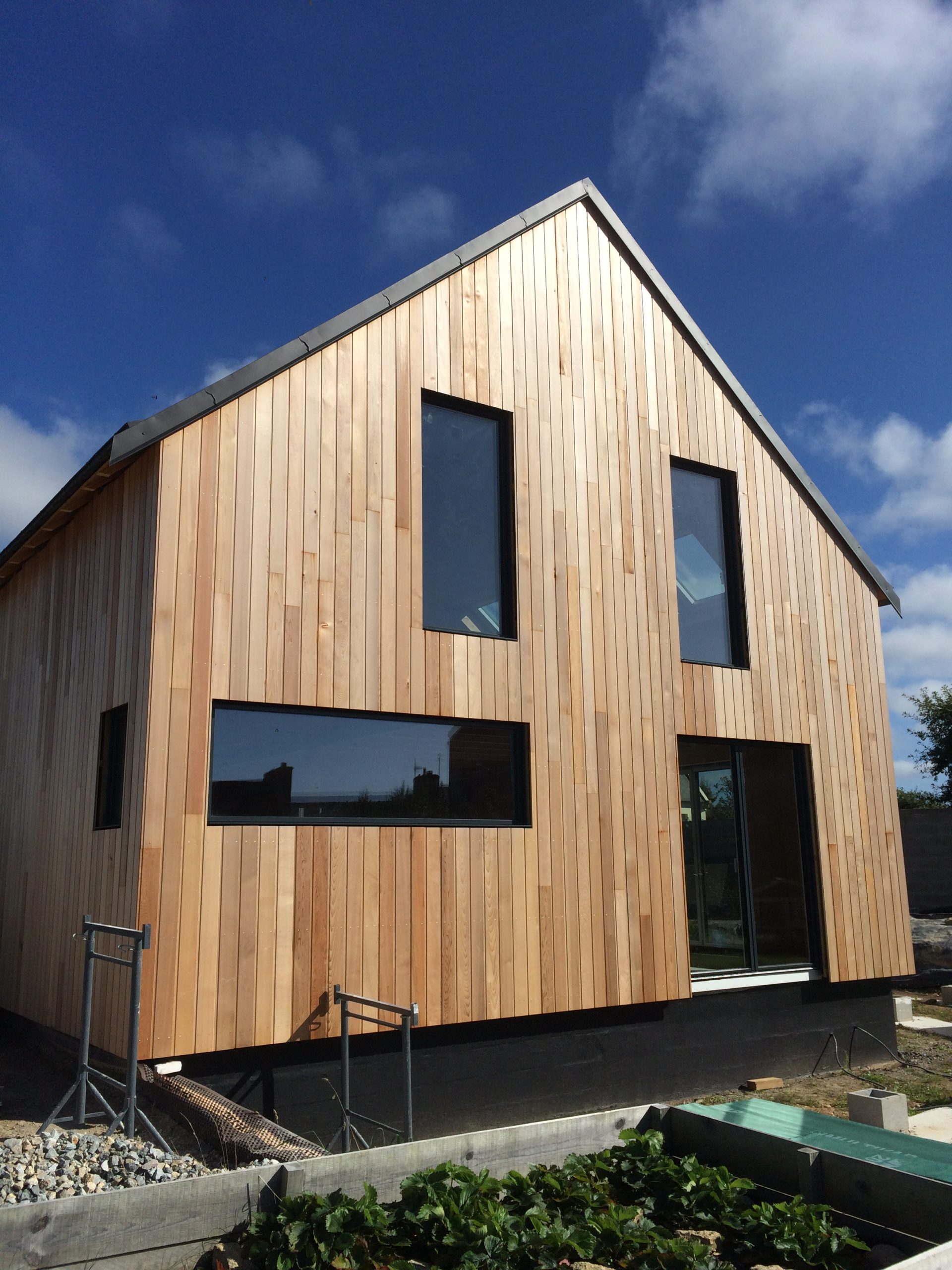 bardage en red cedar