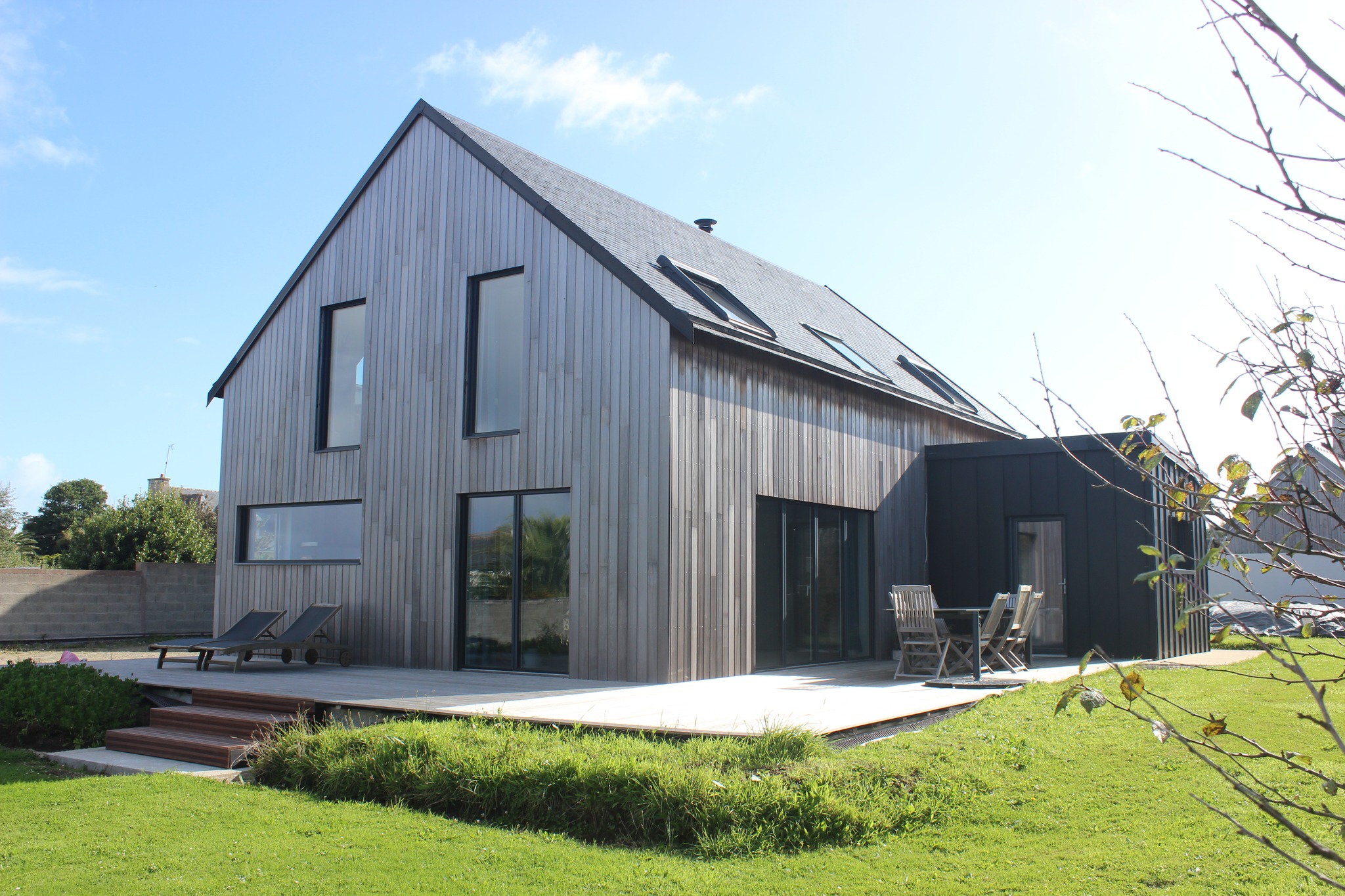 maison ossature bois scop l'acacia