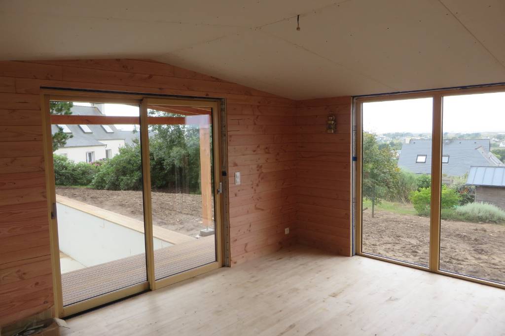 studio de jardin ossature bois