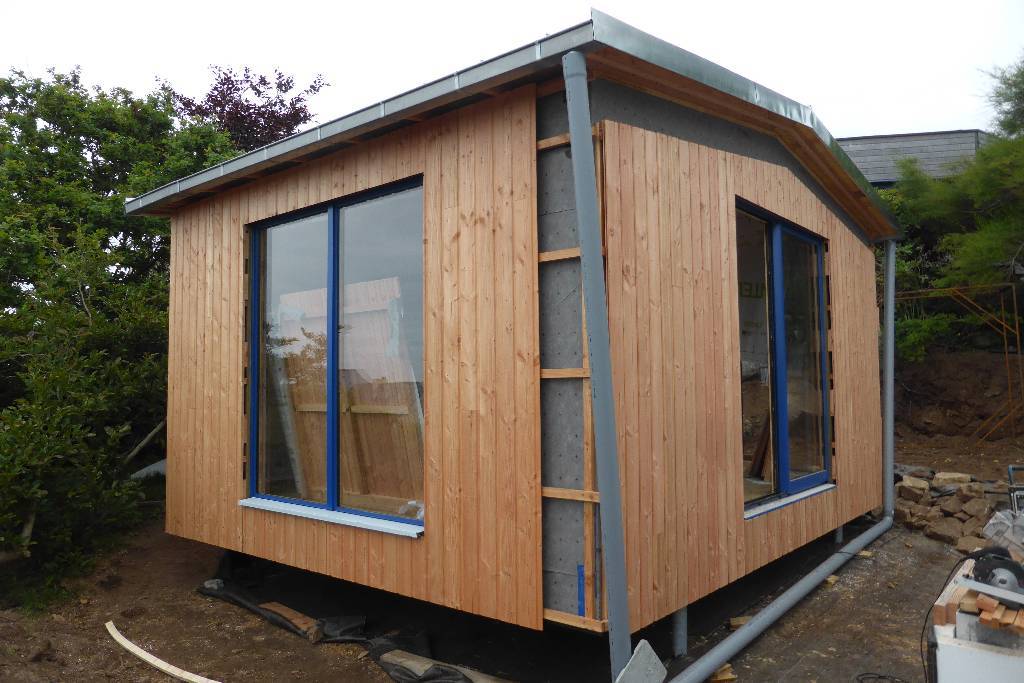 studio de jardin ossature bois