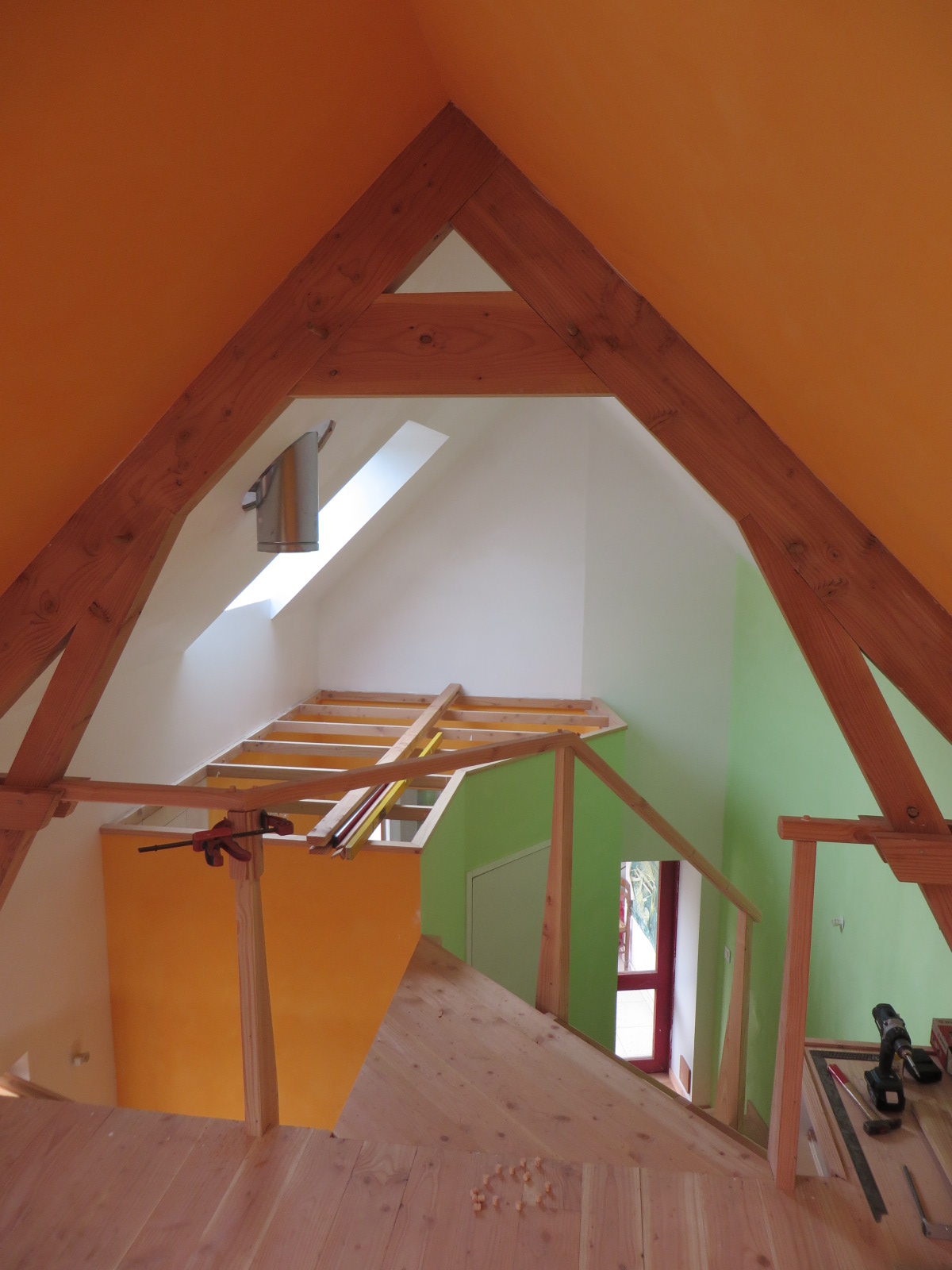 Extension ossature bois