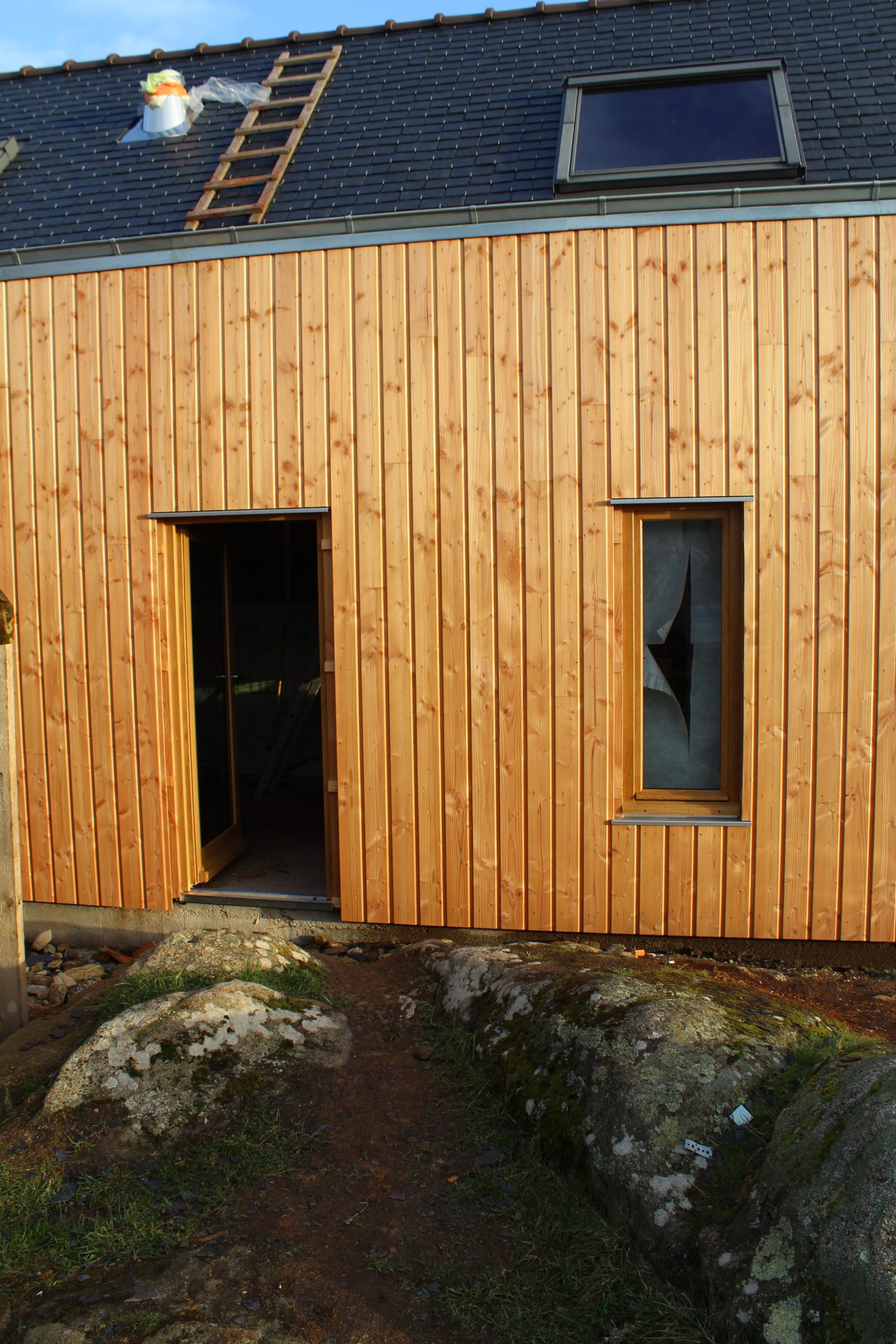 Extension ossature bois